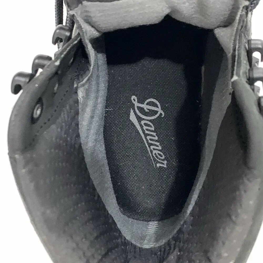 DANNER Stronghold 6” Men's Black Composite Toe Lace Up Work Boots Size 9.5 D